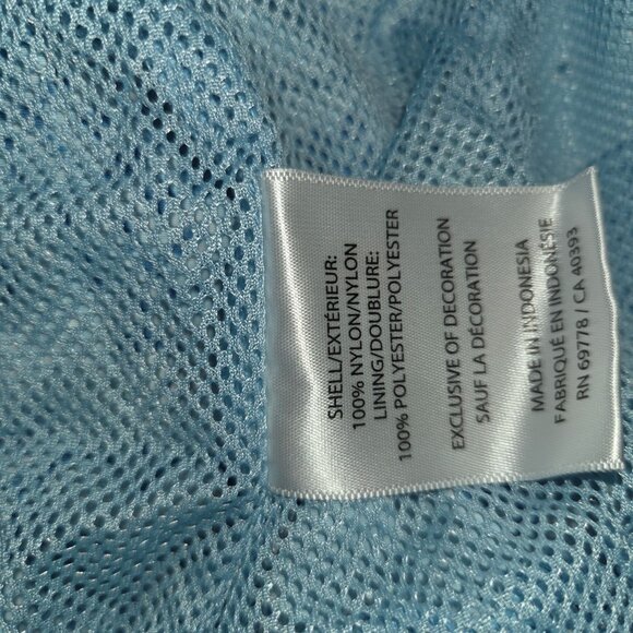 Foot Locker Blue Bandana Print Swim Shorts Mens XXL LCKR Mesh Lining Elastic Wai - Picture 7 of 10